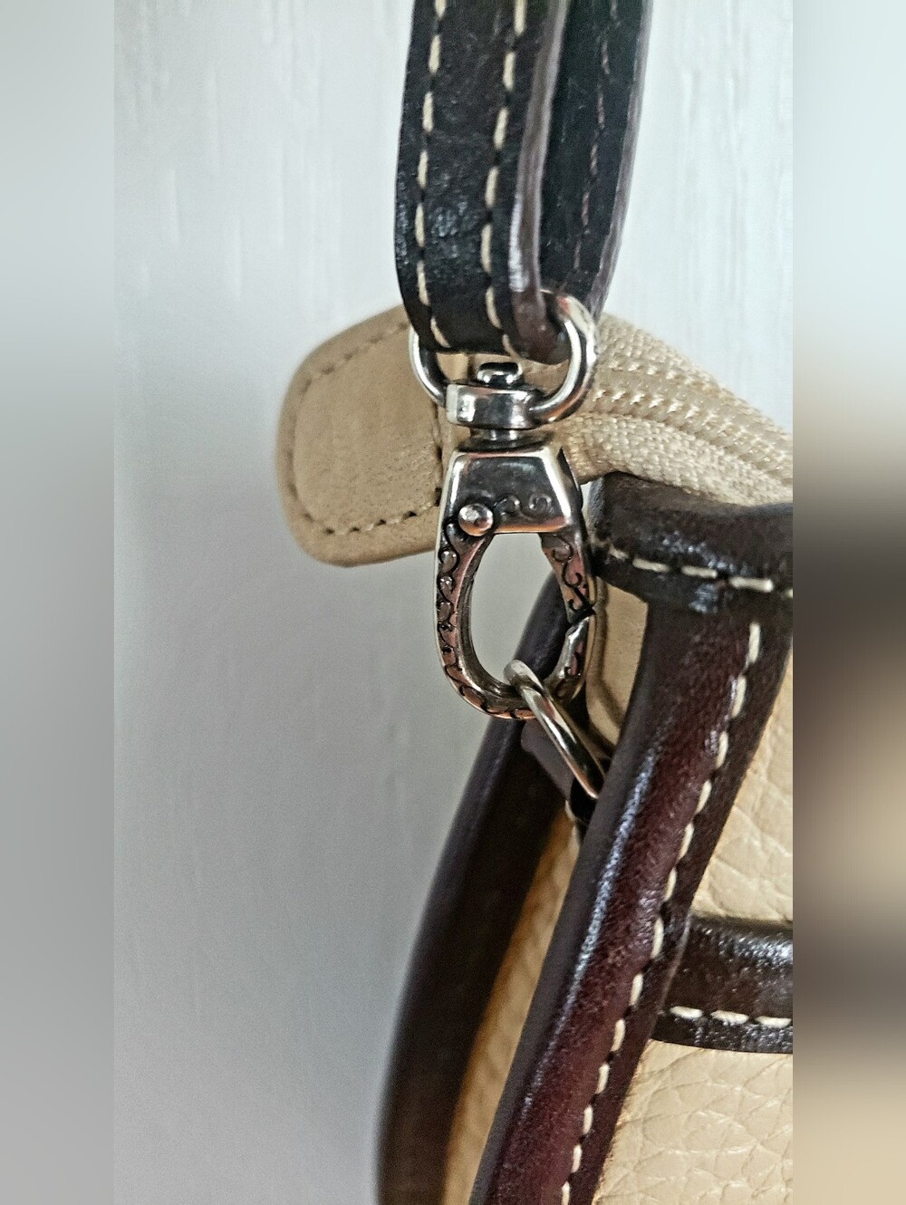 Brighton Vintage "Southern Star" Leather Western Shoulder Bag Like New Condition - Picture 9 of 13
